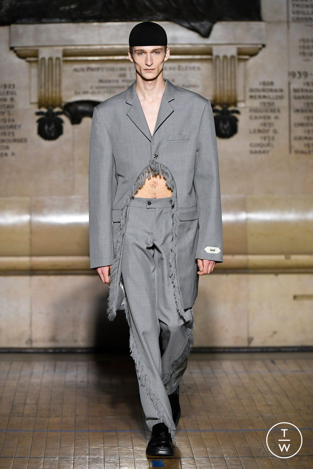 Fashion Week Paris Fall/Winter 2024 look 16 from the GmbH collection menswear