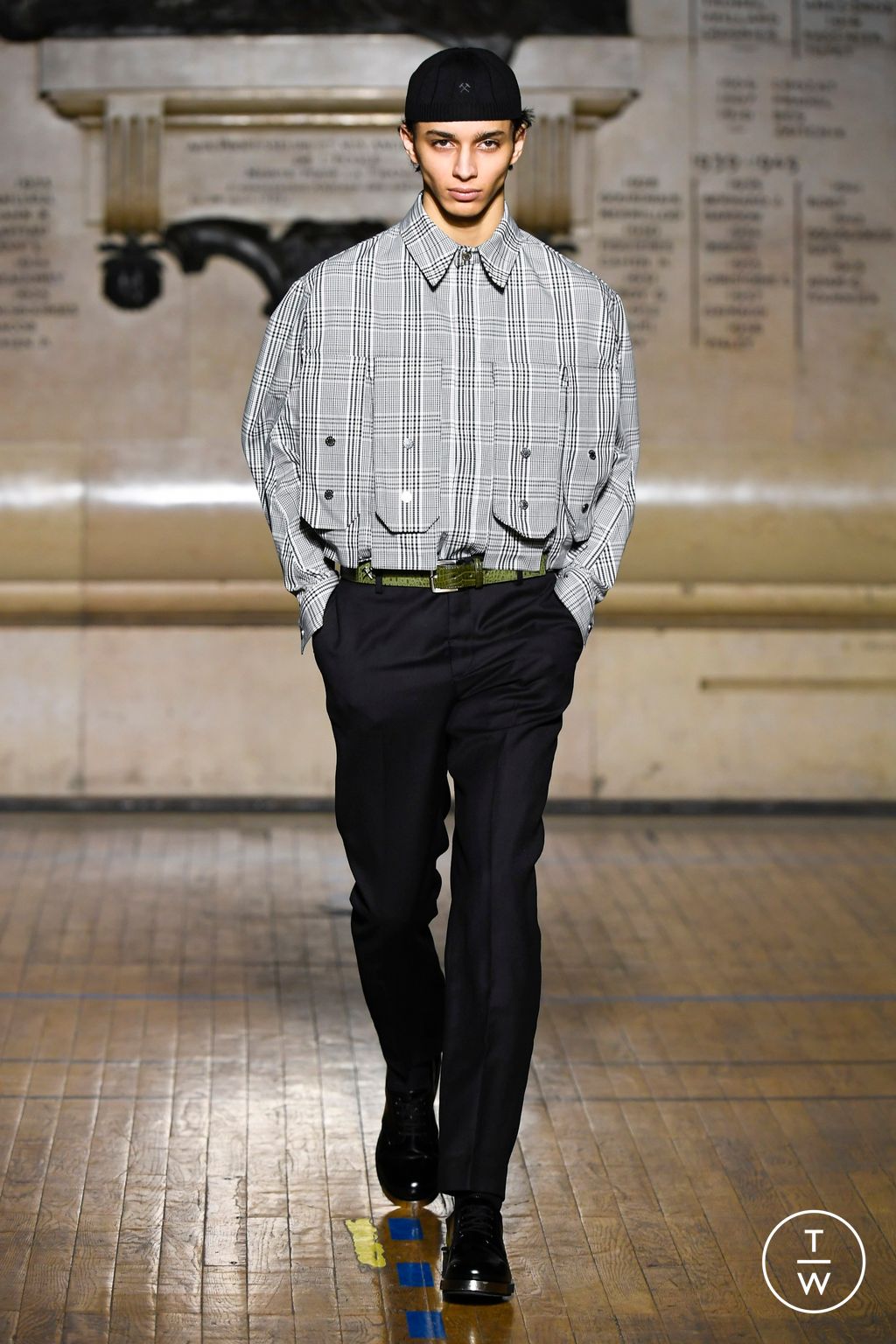 Fashion Week Paris Fall/Winter 2024 look 18 from the GmbH collection 男装