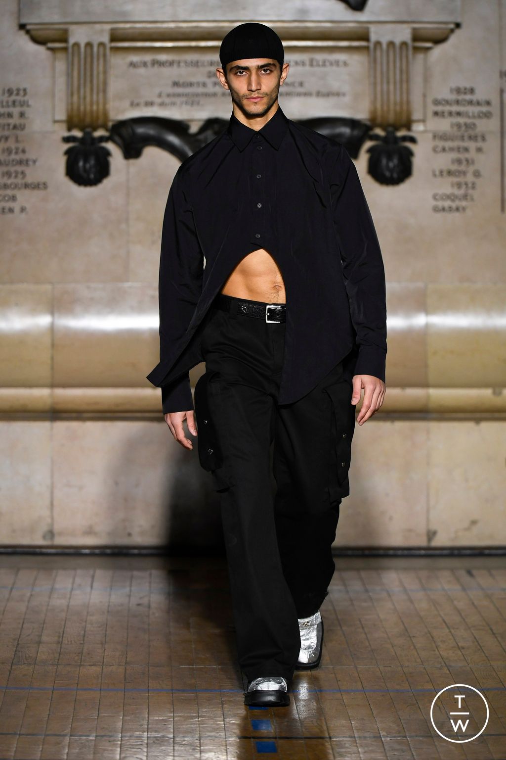 Fashion Week Paris Fall/Winter 2024 look 20 from the GmbH collection menswear