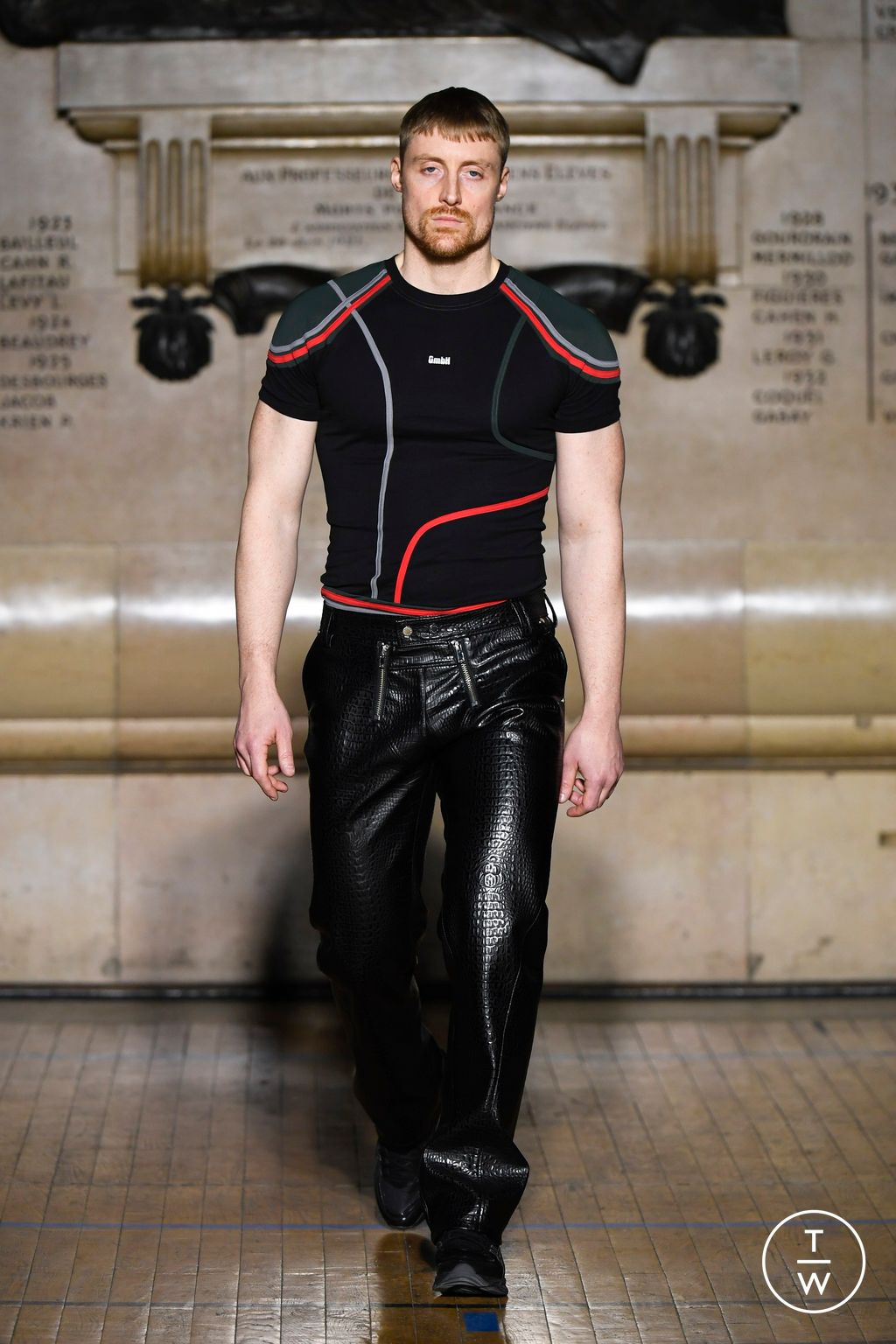 Fashion Week Paris Fall/Winter 2024 look 29 from the GmbH collection menswear