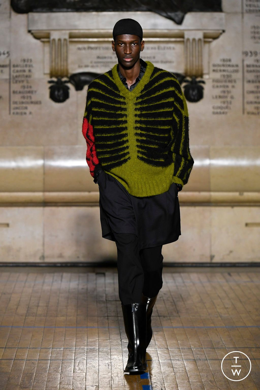 Fashion Week Paris Fall/Winter 2024 look 31 from the GmbH collection menswear