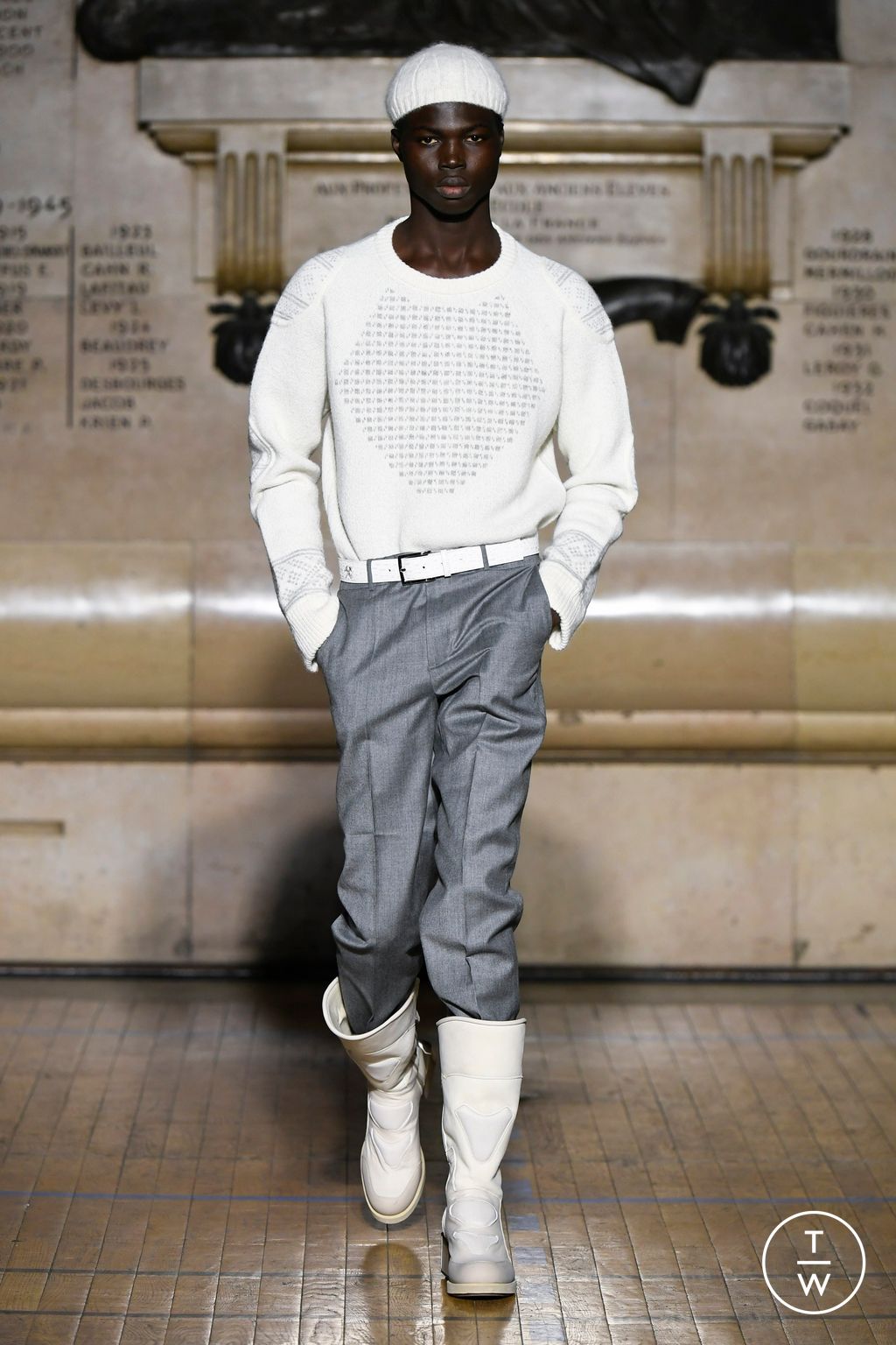 Fashion Week Paris Fall/Winter 2024 look 33 from the GmbH collection menswear
