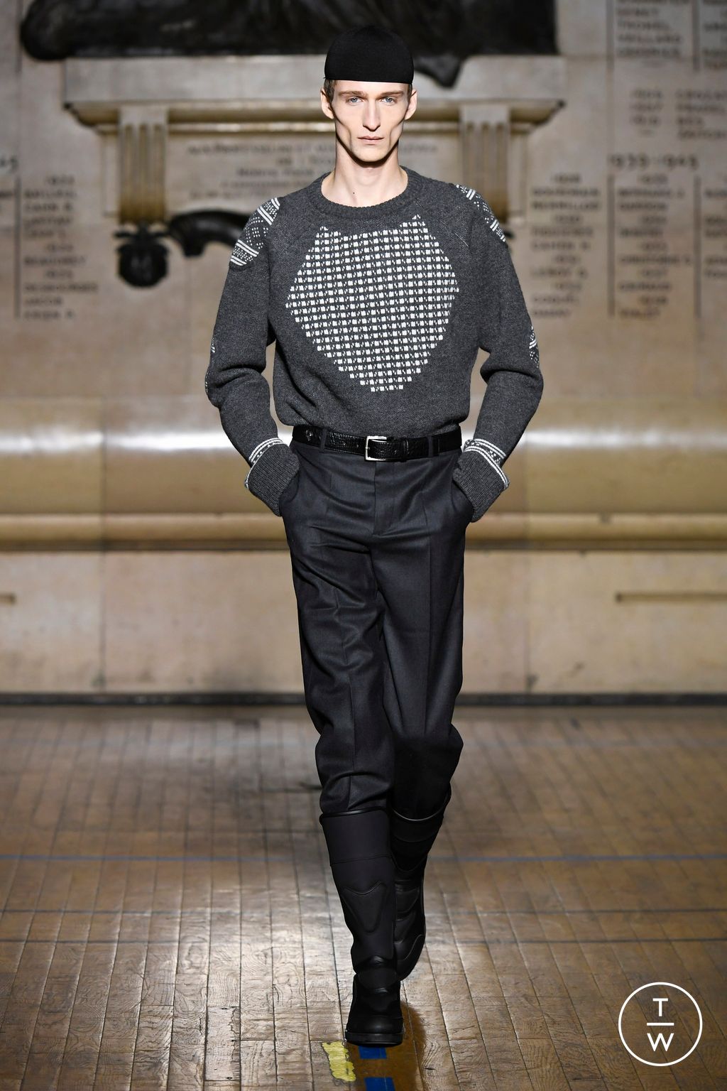 Fashion Week Paris Fall/Winter 2024 look 35 from the GmbH collection menswear