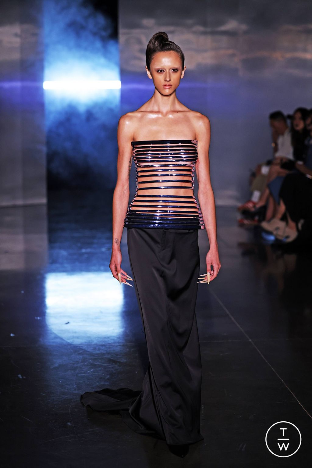 Fashion Week New York Spring/Summer 2024 look 1 from the Grace Ling collection womenswear