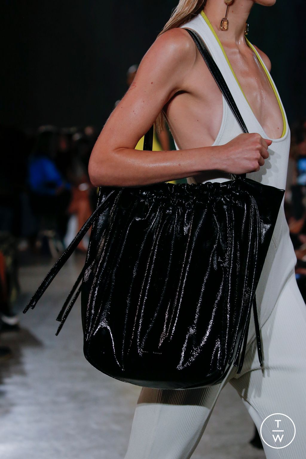 Fashion Week New York Spring/Summer 2023 look 7 from the Proenza Schouler collection womenswear accessories