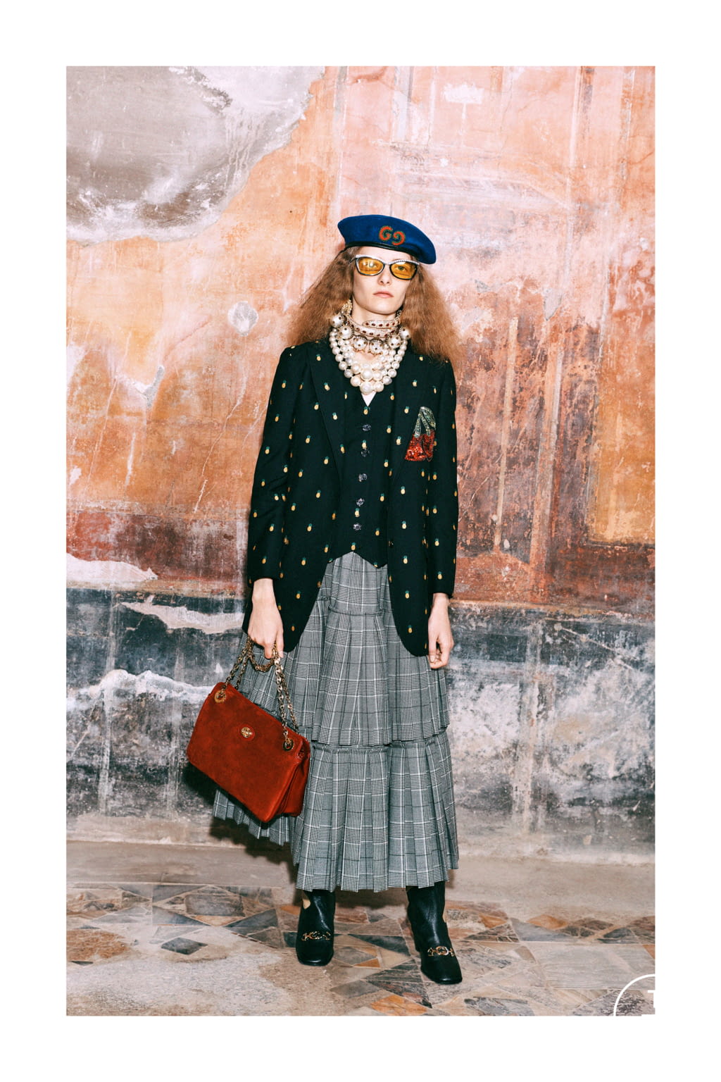 Fashion Week Milan Pre-Fall 2019 look 10 from the Gucci collection womenswear