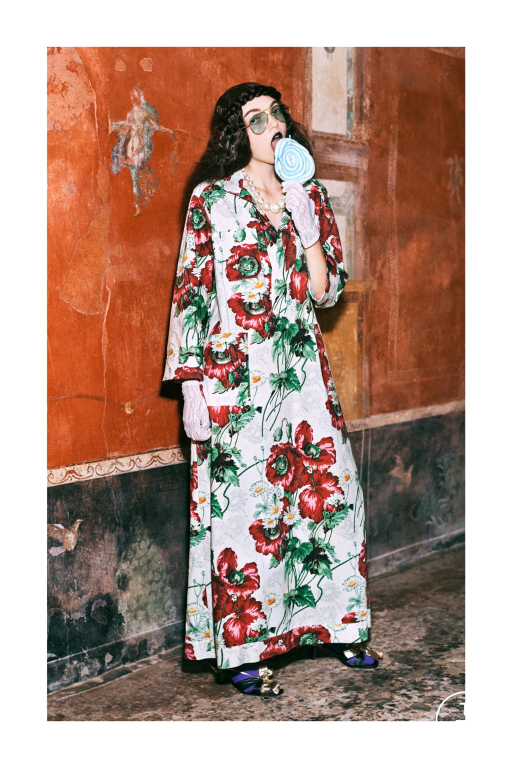 Fashion Week Milan Pre-Fall 2019 look 14 from the Gucci collection womenswear