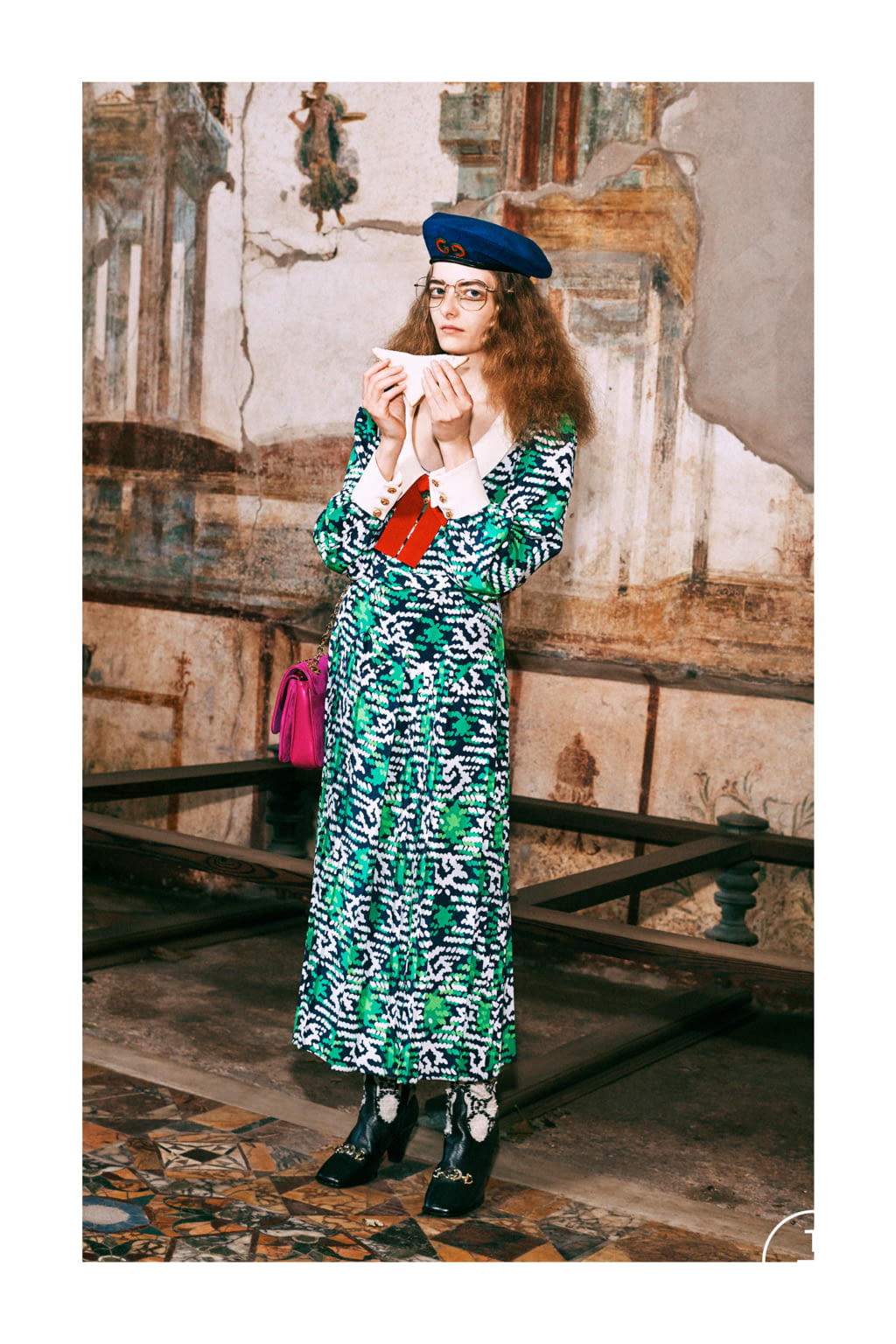 Fashion Week Milan Pre-Fall 2019 look 15 de la collection Gucci womenswear
