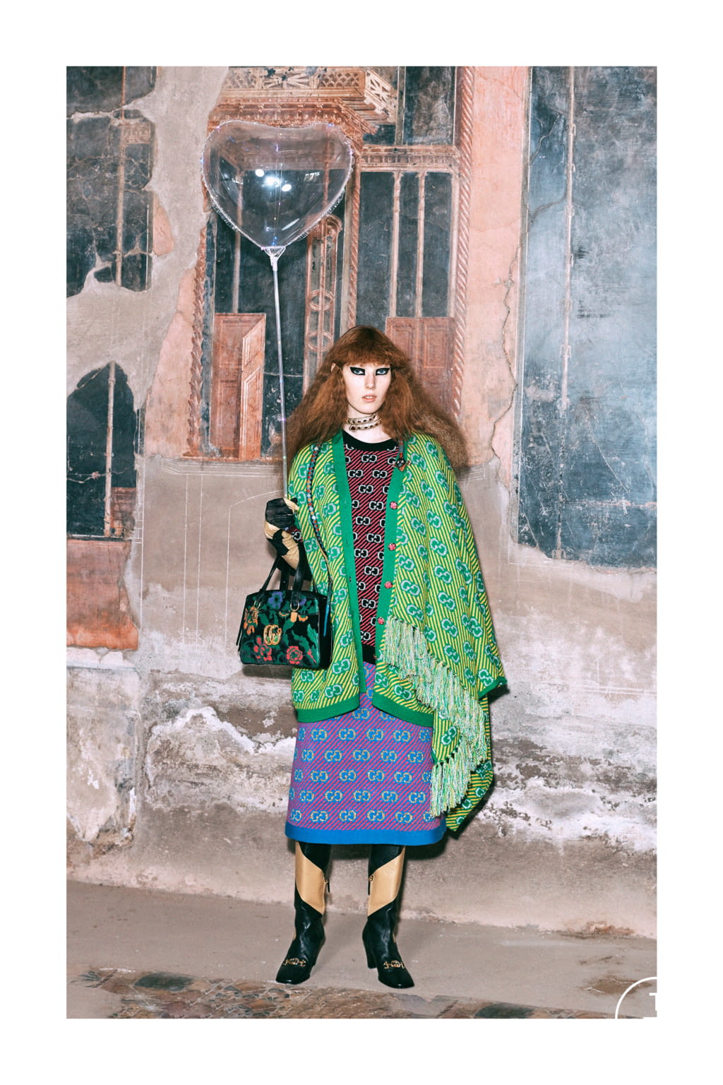 Fashion Week Milan Pre-Fall 2019 look 21 from the Gucci collection womenswear