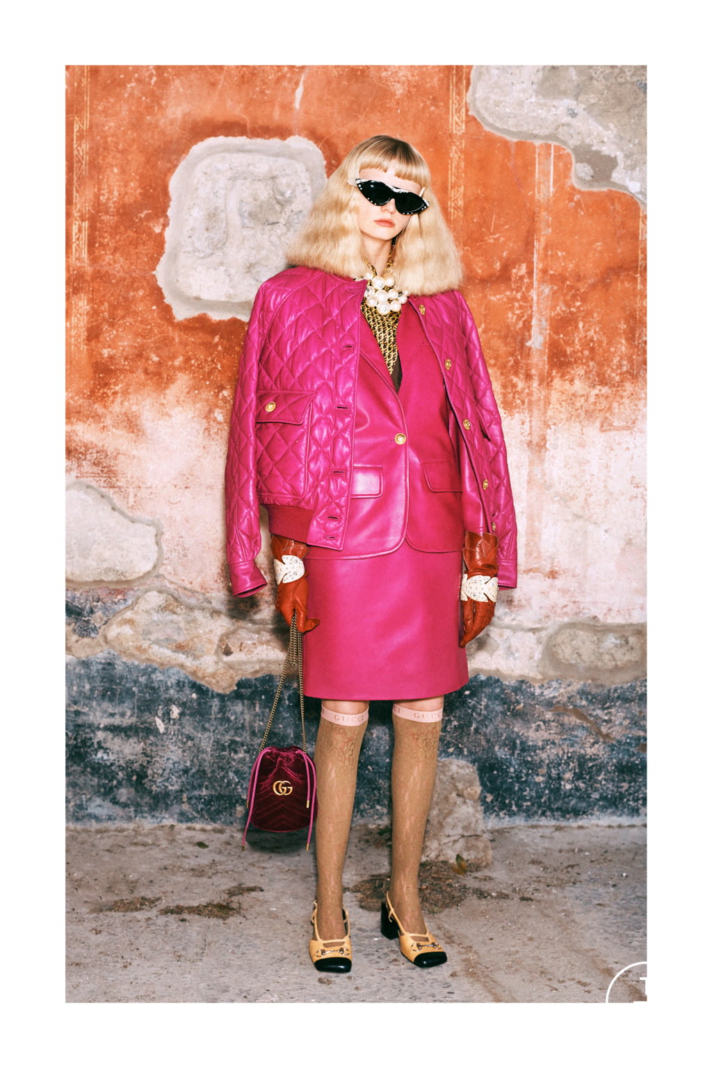 Fashion Week Milan Pre-Fall 2019 look 23 de la collection Gucci womenswear