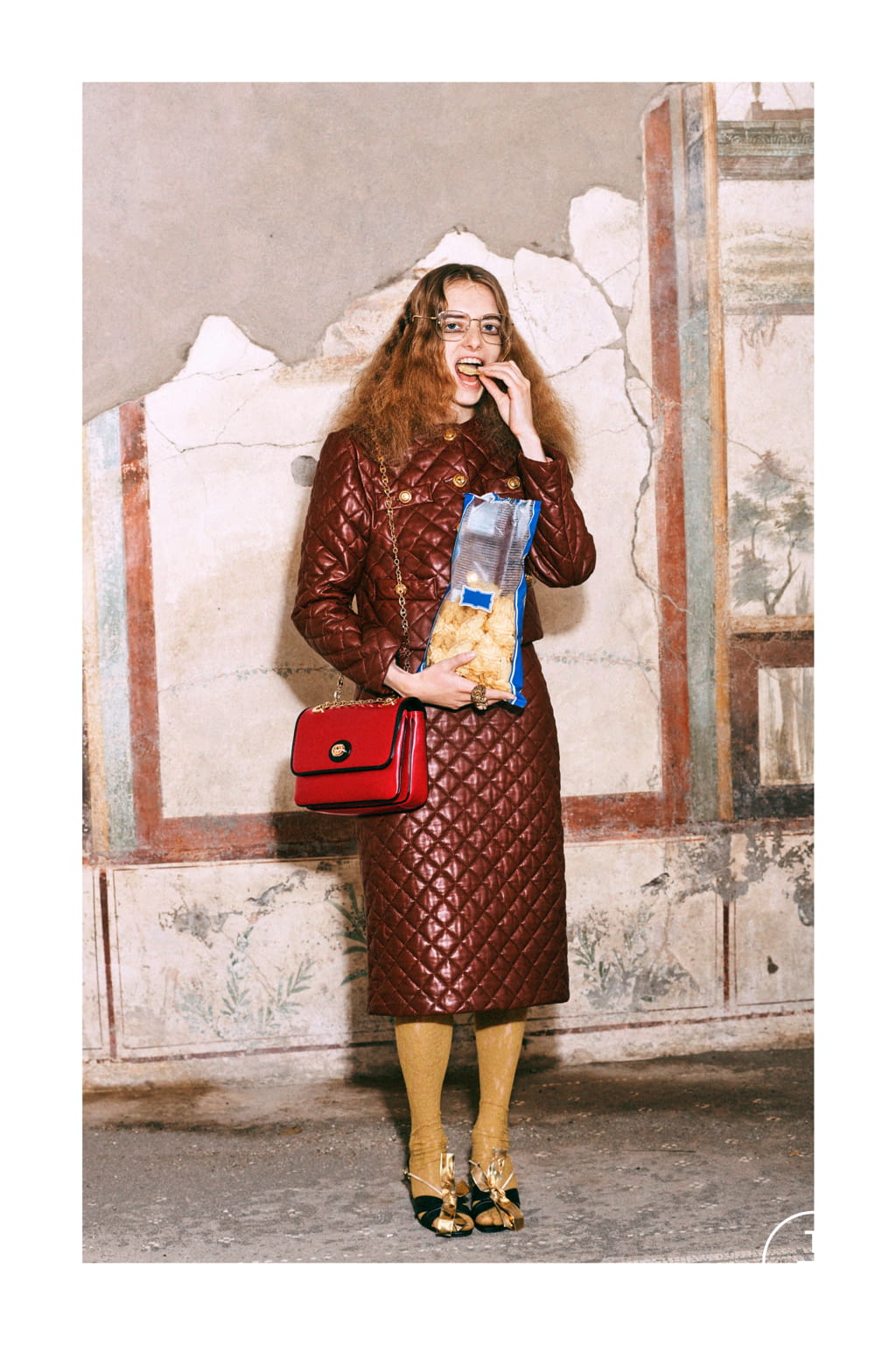 Fashion Week Milan Pre-Fall 2019 look 36 from the Gucci collection 女装