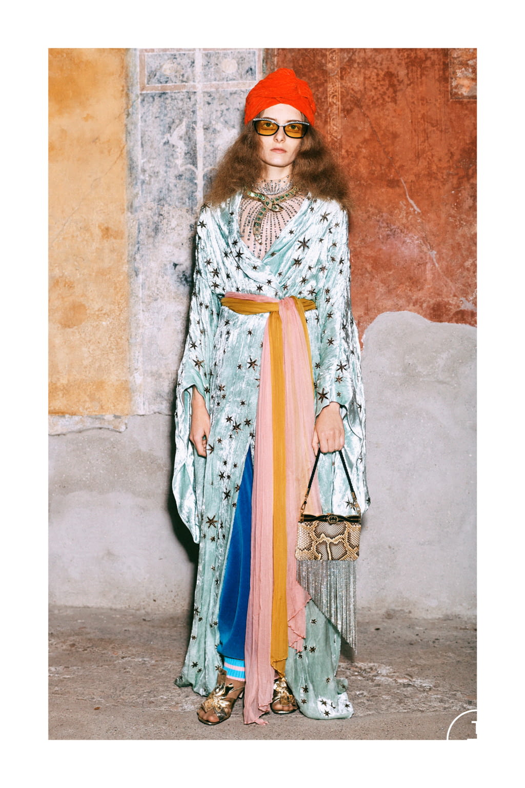 Fashion Week Milan Pre-Fall 2019 look 42 de la collection Gucci womenswear