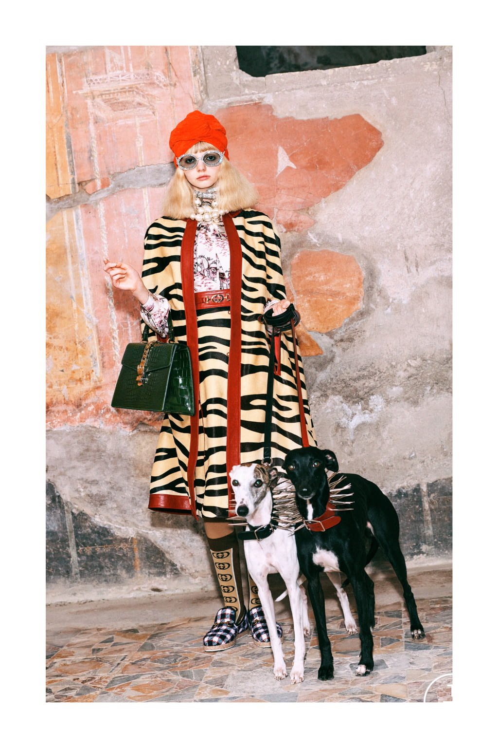 Fashion Week Milan Pre-Fall 2019 look 46 de la collection Gucci womenswear