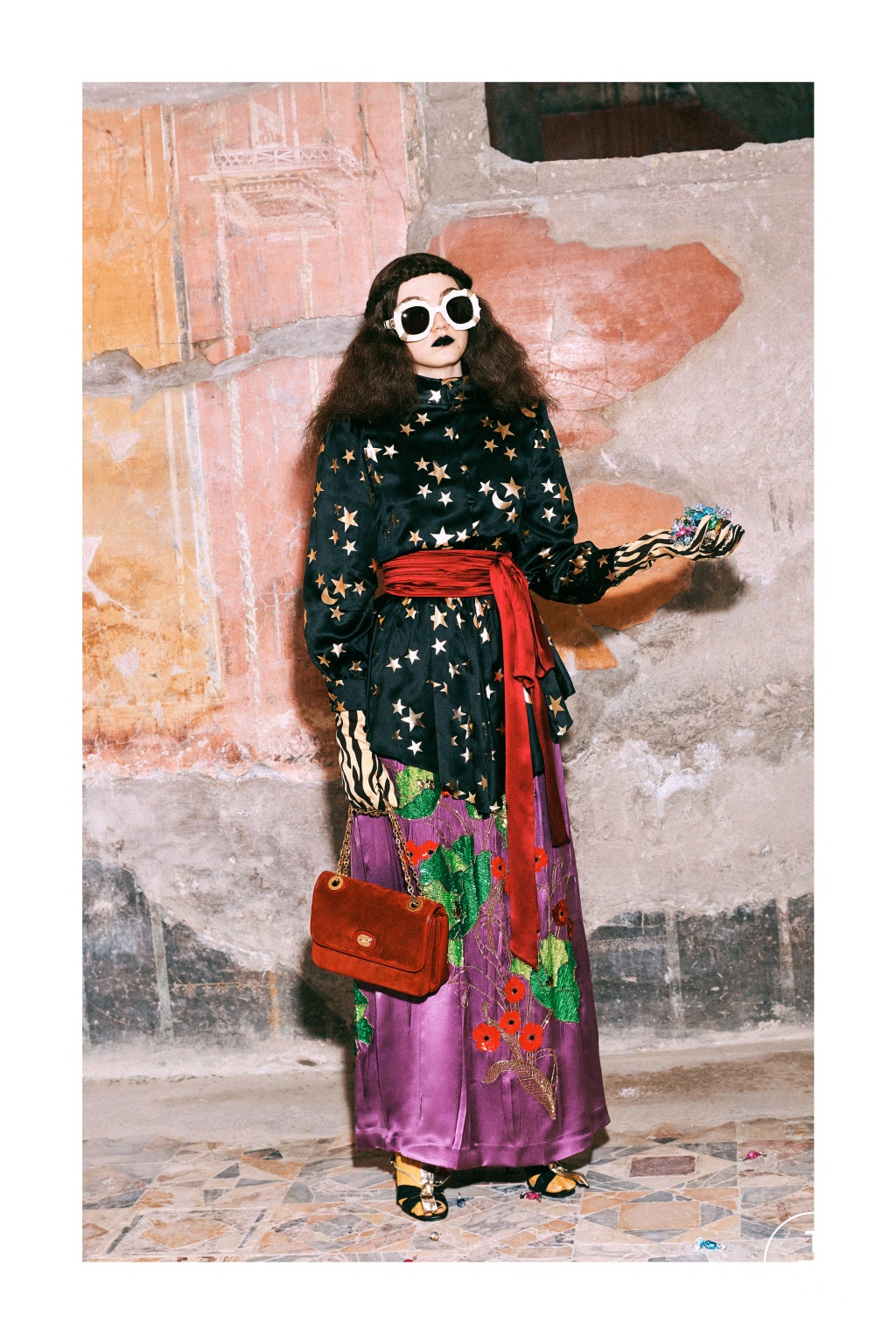 Fashion Week Milan Pre-Fall 2019 look 47 de la collection Gucci womenswear