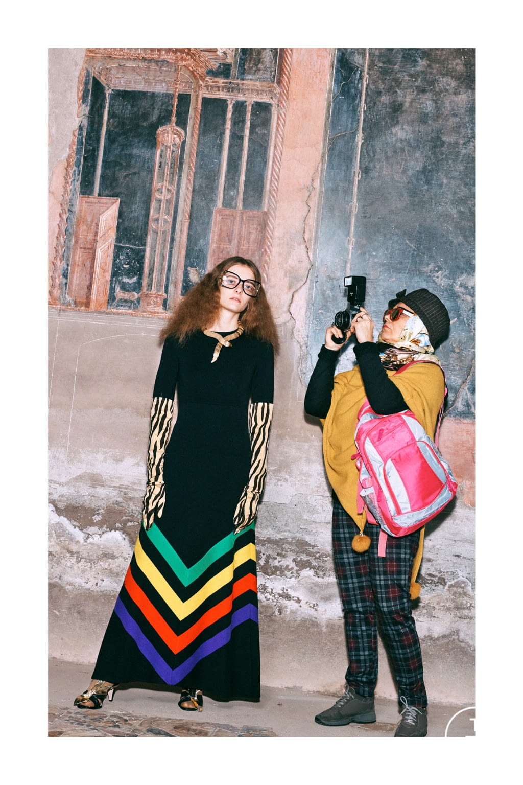 Fashion Week Milan Pre-Fall 2019 look 50 de la collection Gucci womenswear