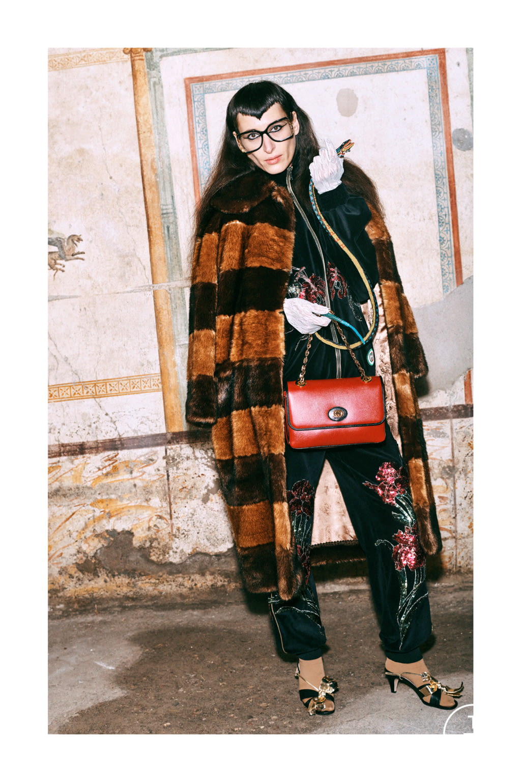 Fashion Week Milan Pre-Fall 2019 look 52 from the Gucci collection womenswear