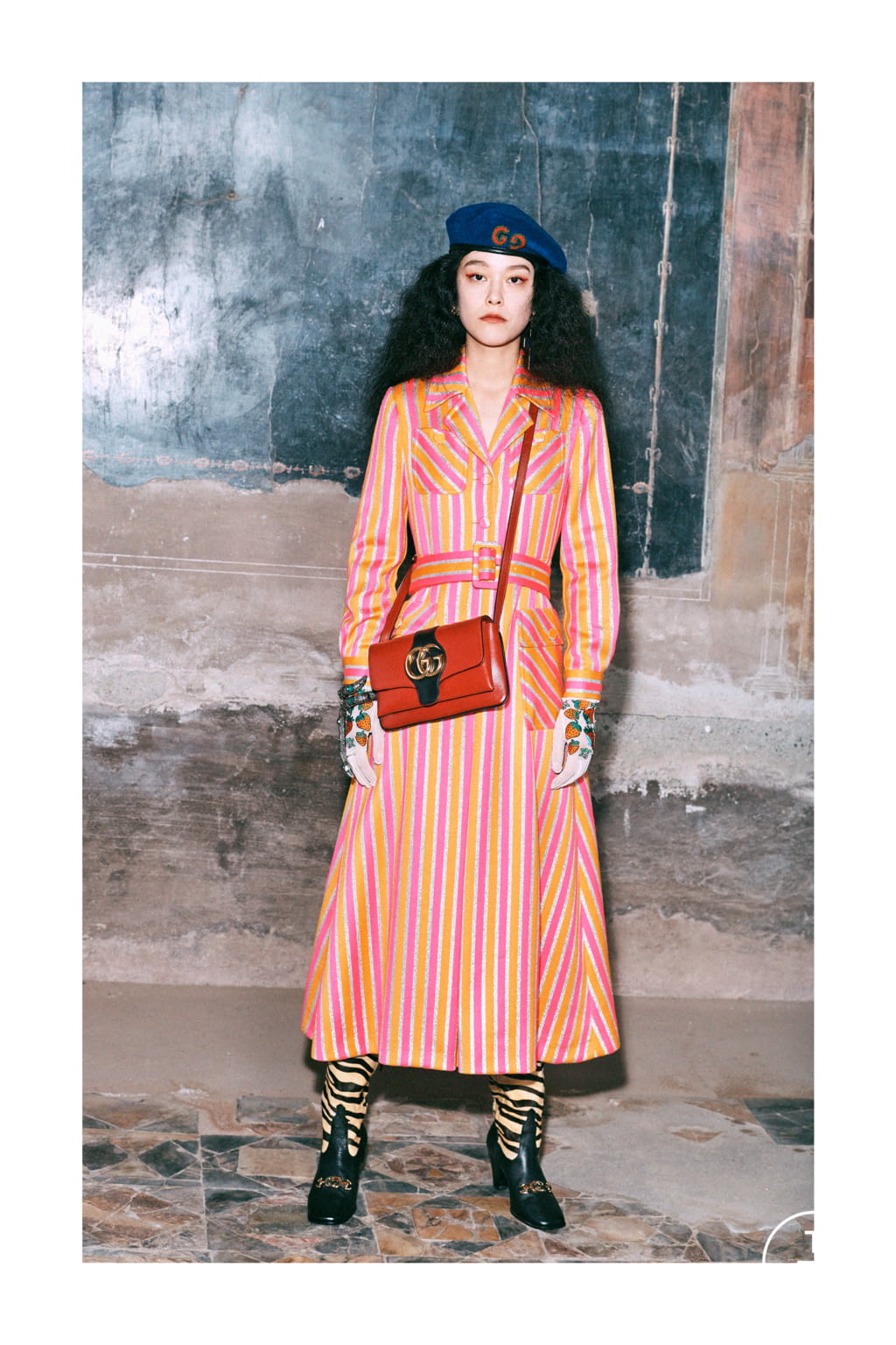 Fashion Week Milan Pre-Fall 2019 look 70 from the Gucci collection 女装
