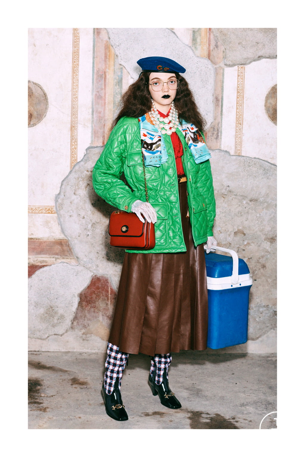 Fashion Week Milan Pre-Fall 2019 look 71 from the Gucci collection womenswear