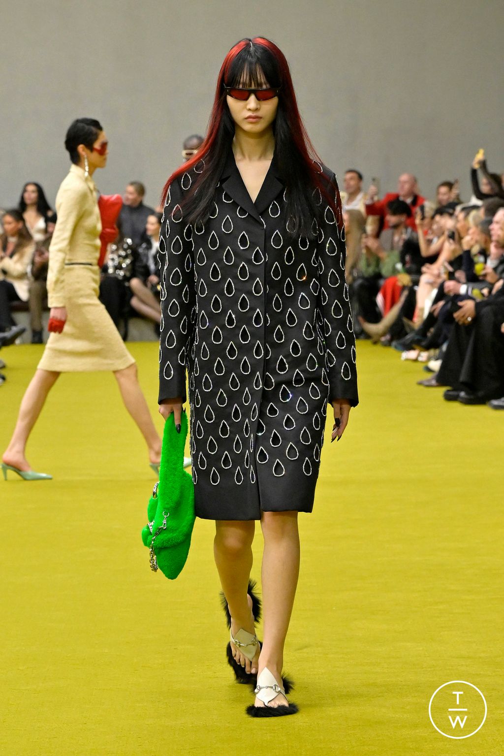 Fashion Week Milan Fall/Winter 2023 look 23 de la collection Gucci womenswear