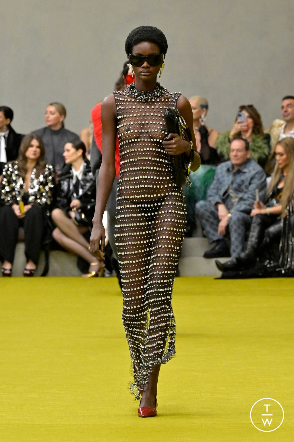 Fashion Week Milan Fall/Winter 2023 look 30 de la collection Gucci womenswear