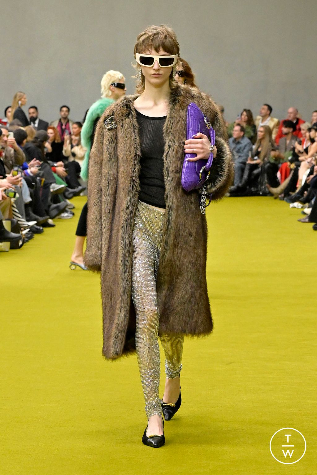Fashion Week Milan Fall/Winter 2023 look 33 from the Gucci collection 女装