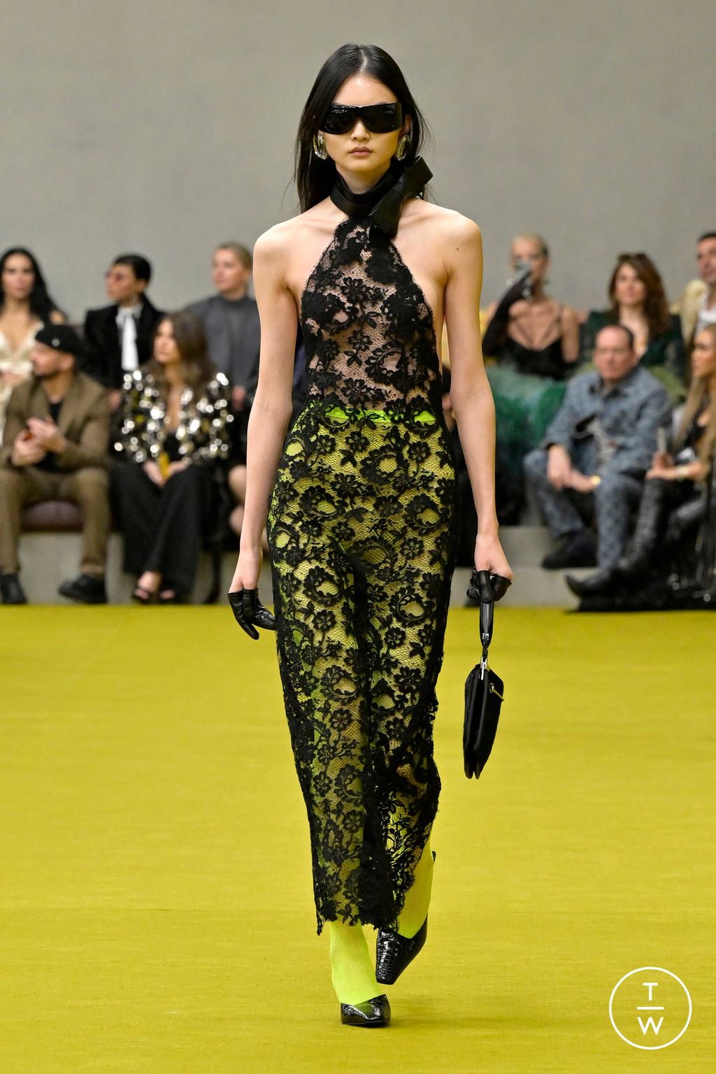 Fashion Week Milan Fall/Winter 2023 look 44 from the Gucci collection 女装