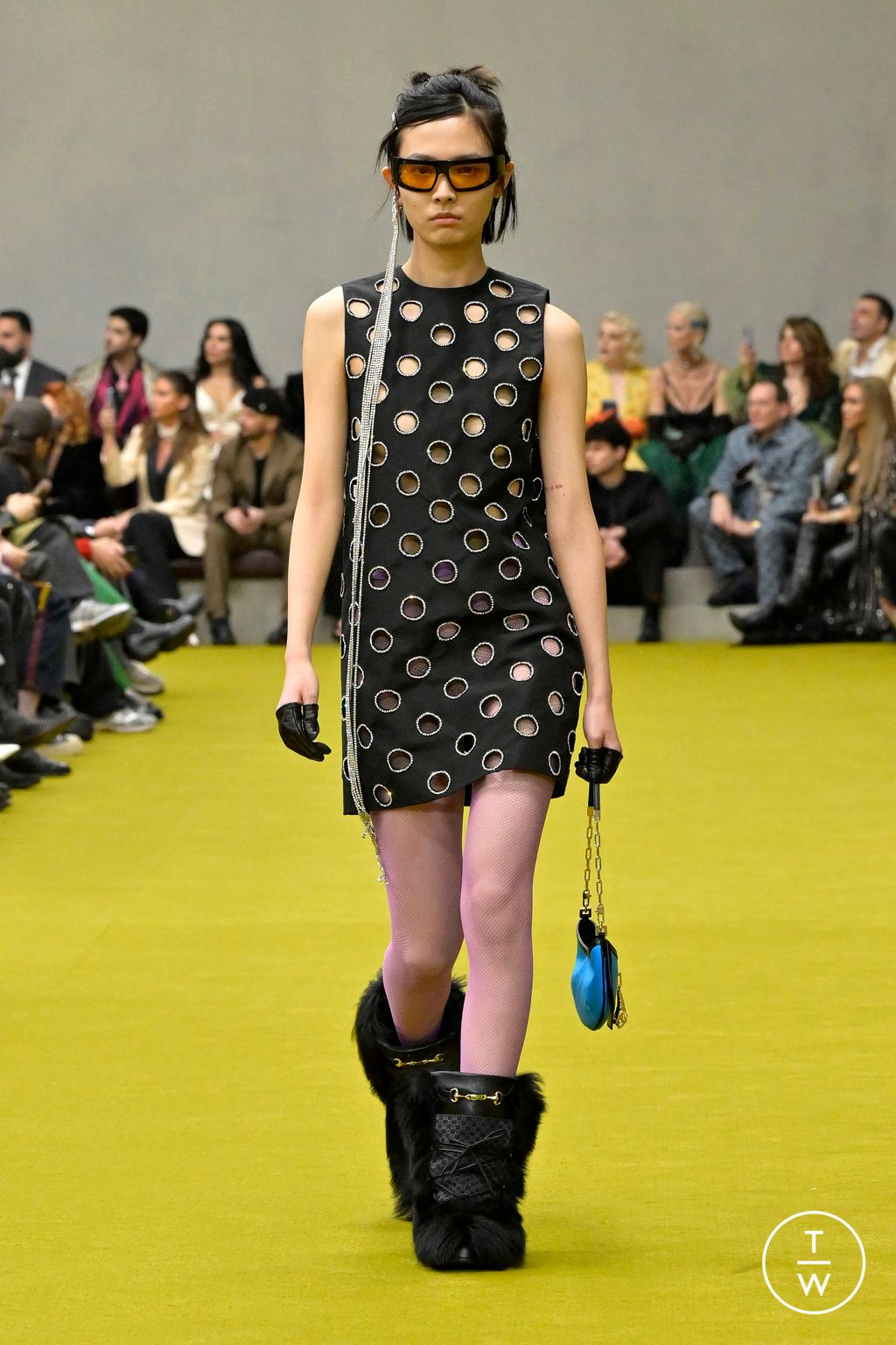 Fashion Week Milan Fall/Winter 2023 look 46 de la collection Gucci womenswear