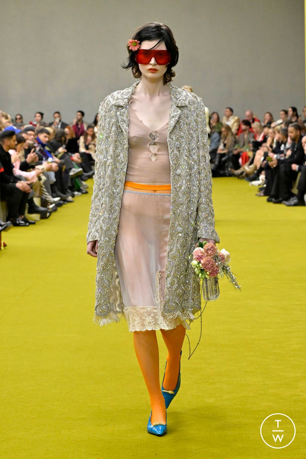 Fashion Week Milan Fall/Winter 2023 look 52 de la collection Gucci womenswear