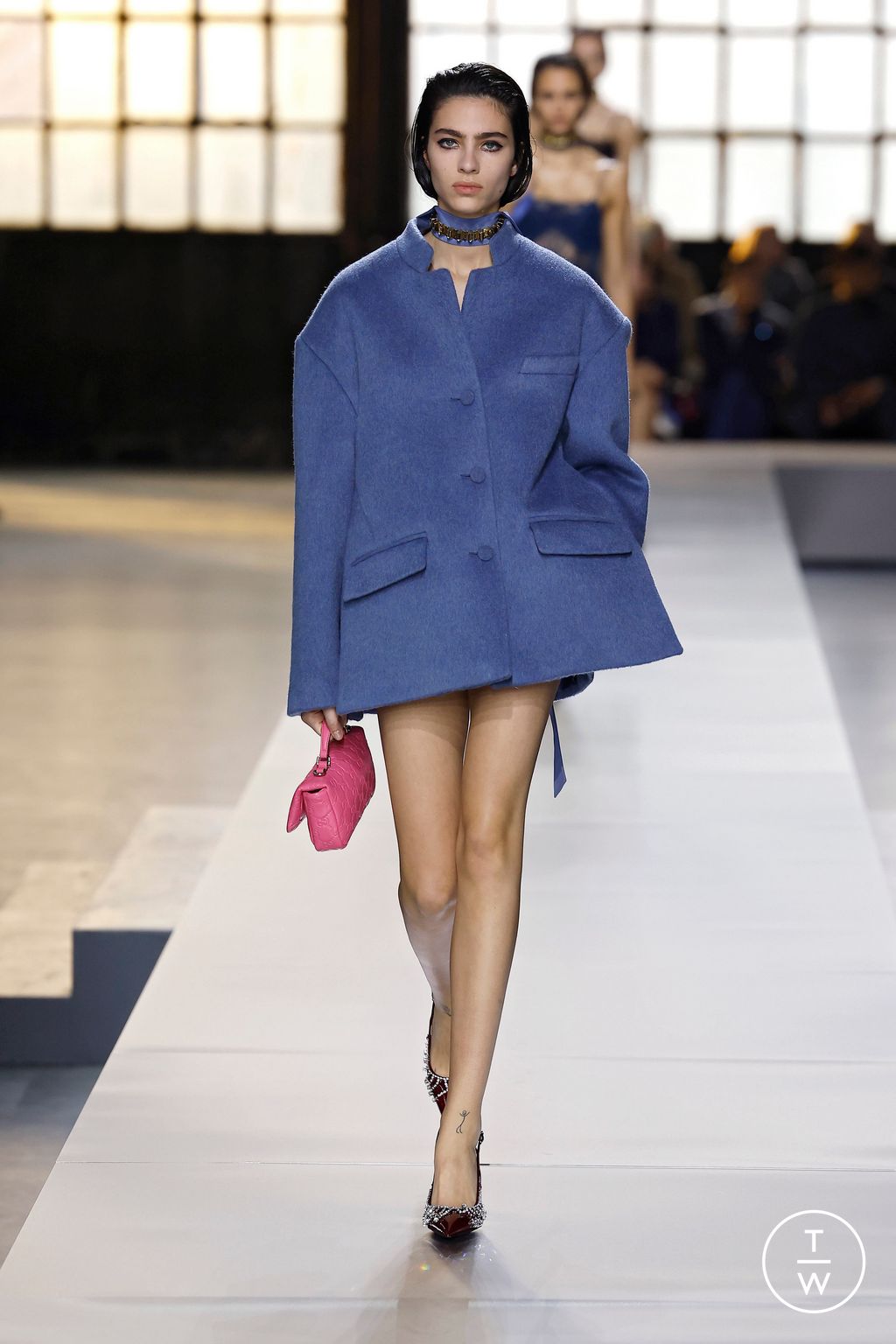 Fashion Week Milan Fall/Winter 2024 look 49 de la collection Gucci womenswear