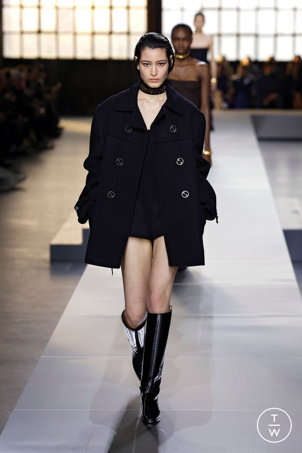 Fashion Week Milan Fall/Winter 2024 look 53 from the Gucci collection 女装