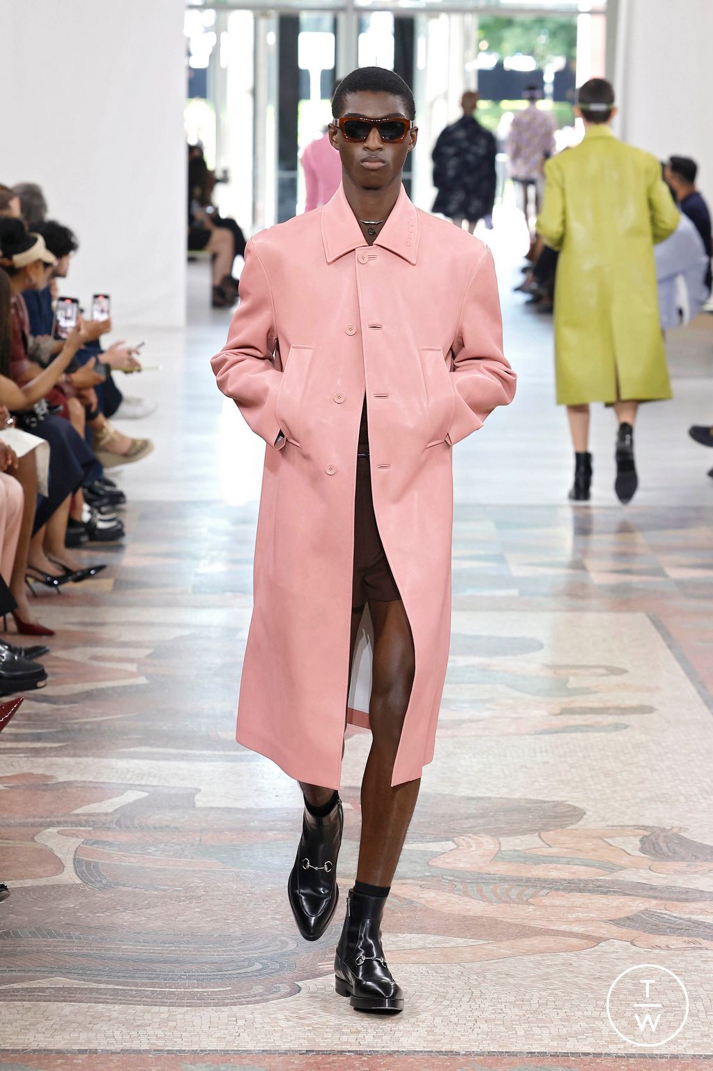 Fashion Week Milan Spring-Summer 2025 look 4 de la collection Gucci menswear