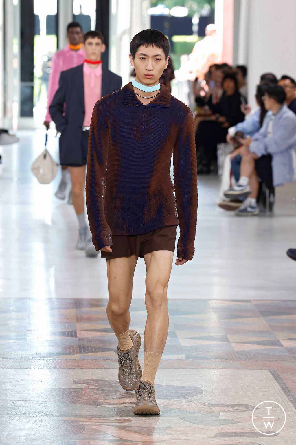 Fashion Week Milan Spring/Summer 2025 look 33 de la collection Gucci menswear