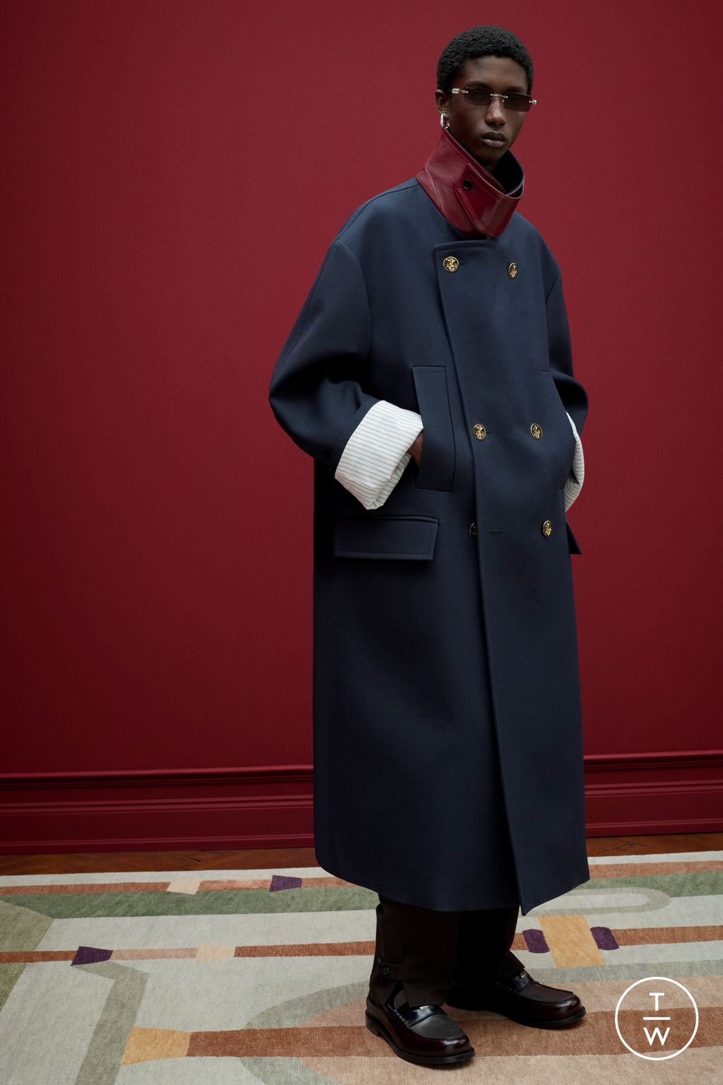 Fashion Week Milan Pre-Fall 2025 look 18 from the Gucci collection womenswear