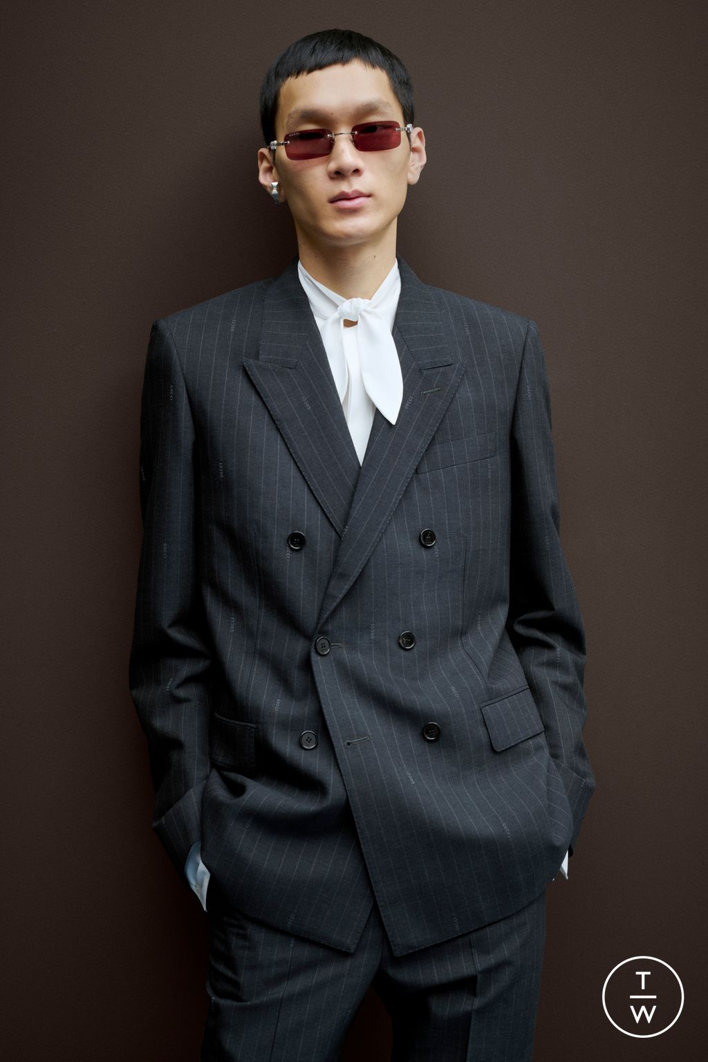 Fashion Week Milan Pre-Fall 2025 look 47 from the Gucci collection womenswear