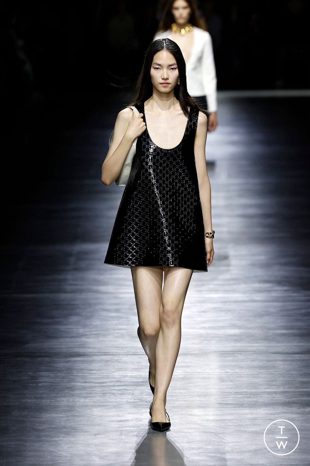 Fashion Week Milan Spring/Summer 2024 look 5 from the Gucci collection 女装