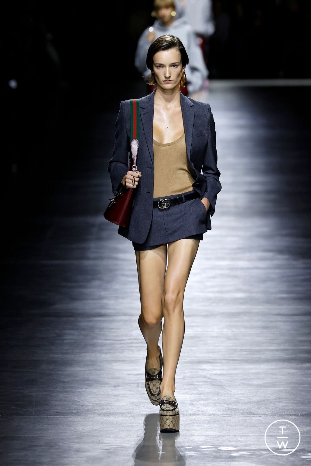 Fashion Week Milan Spring/Summer 2024 look 13 from the Gucci collection womenswear