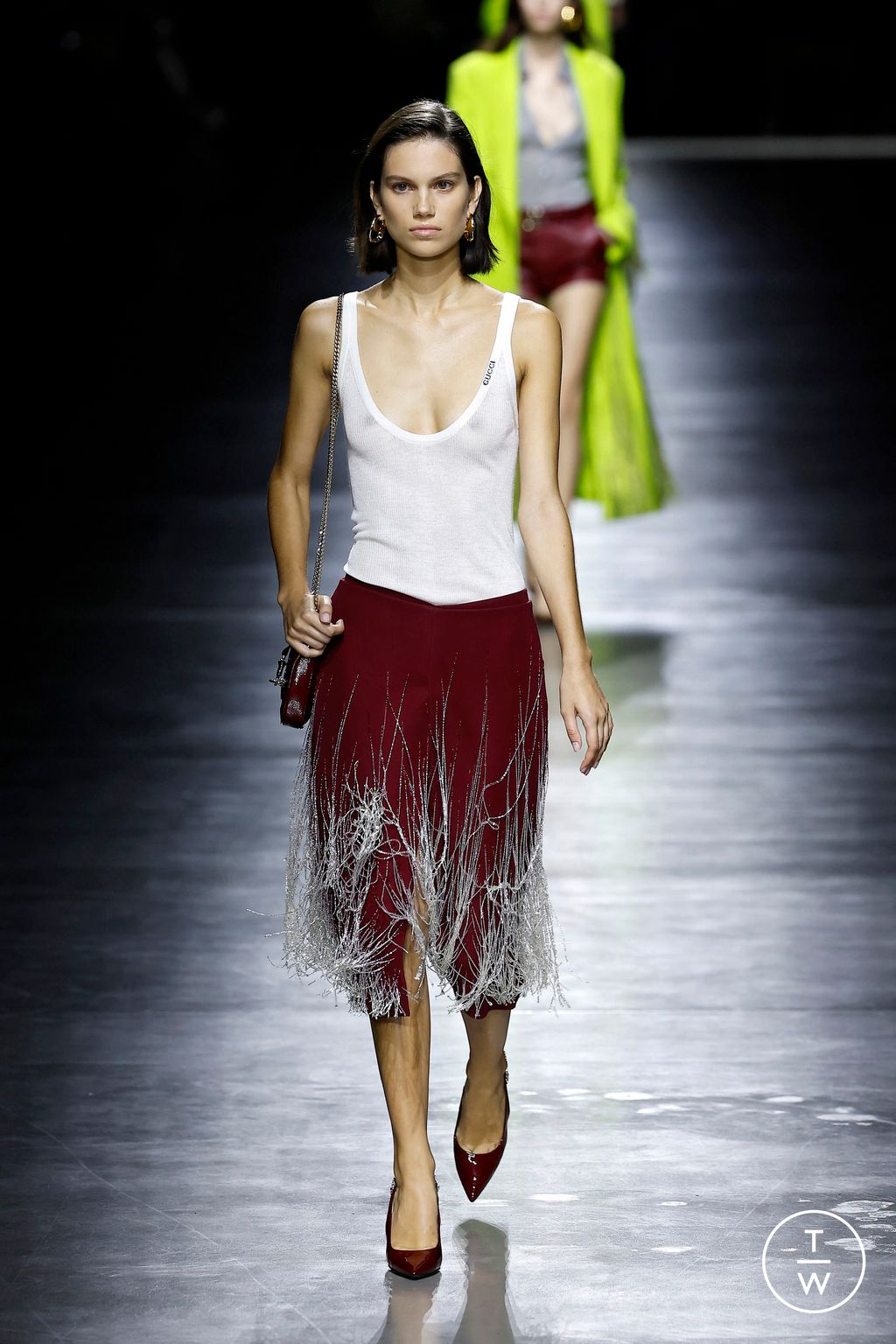 Fashion Week Milan Spring/Summer 2024 look 20 de la collection Gucci womenswear