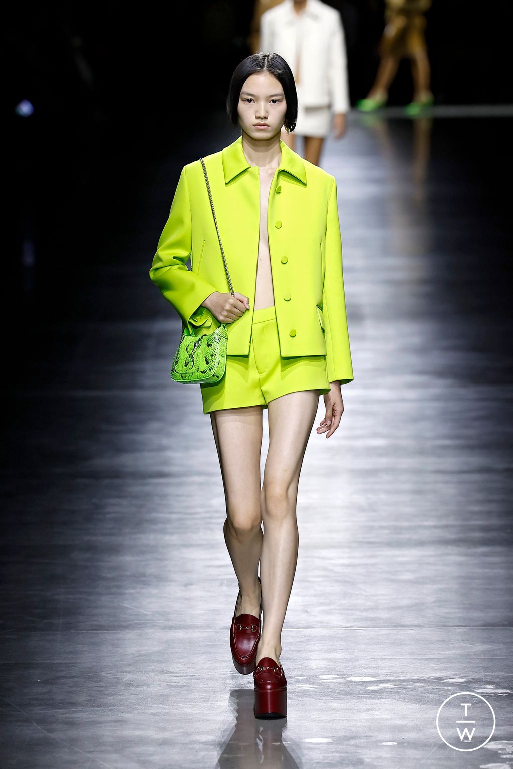 Fashion Week Milan Spring/Summer 2024 look 22 from the Gucci collection womenswear