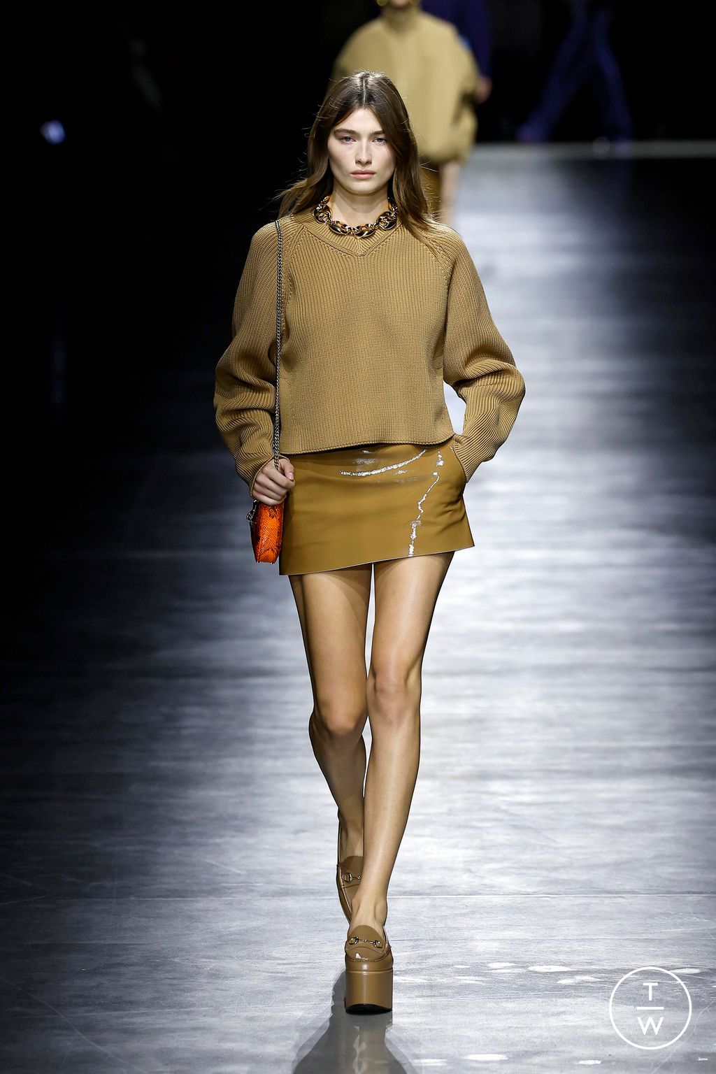 Fashion Week Milan Spring/Summer 2024 look 24 from the Gucci collection womenswear