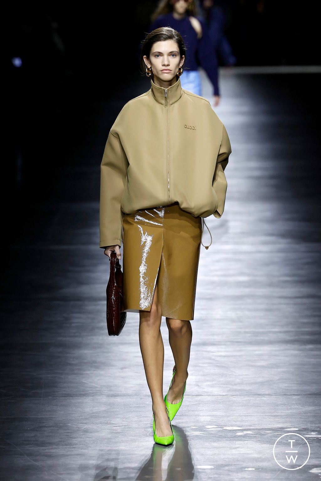 Fashion Week Milan Spring/Summer 2024 look 25 from the Gucci collection womenswear