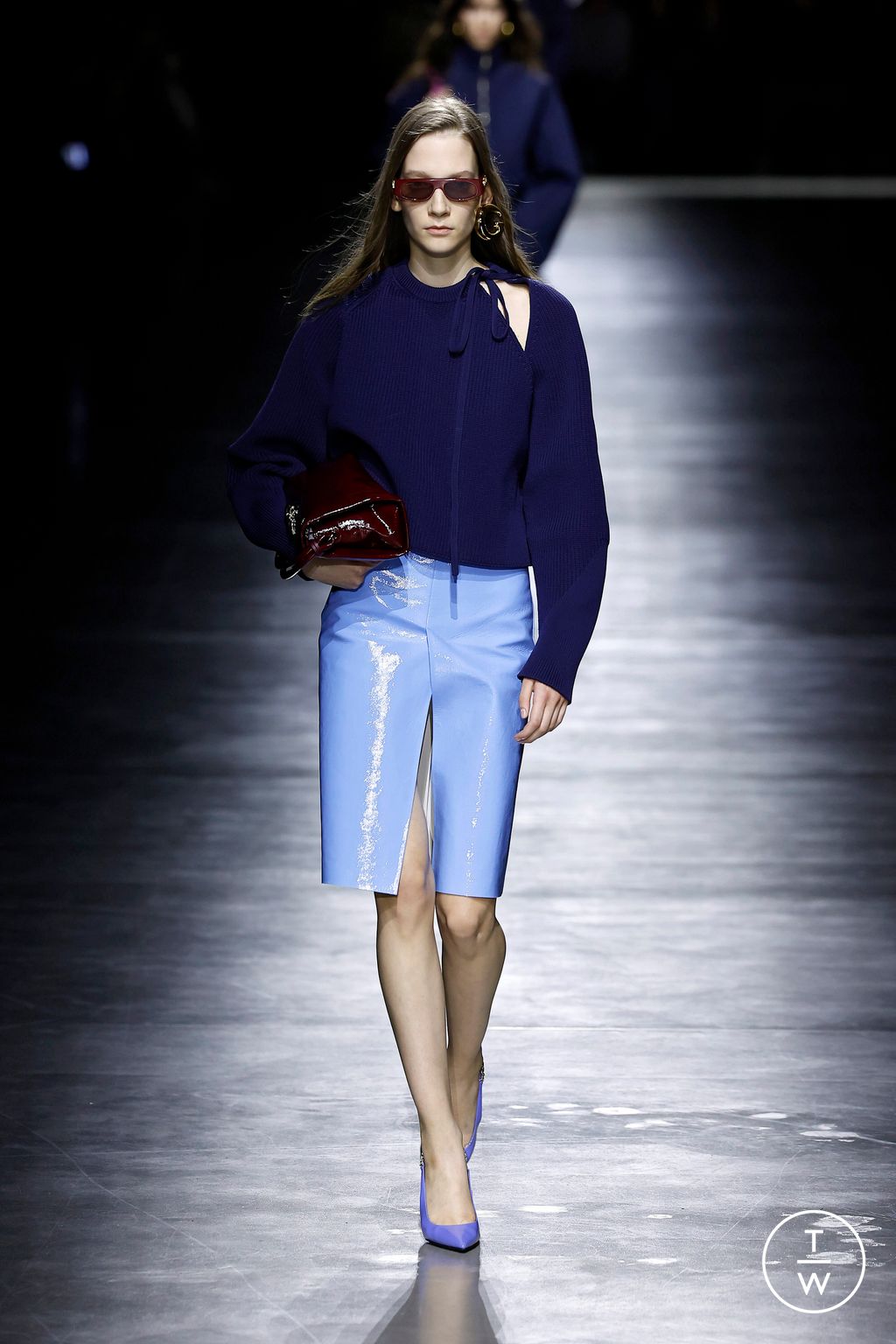 Fashion Week Milan Spring/Summer 2024 look 26 from the Gucci collection womenswear