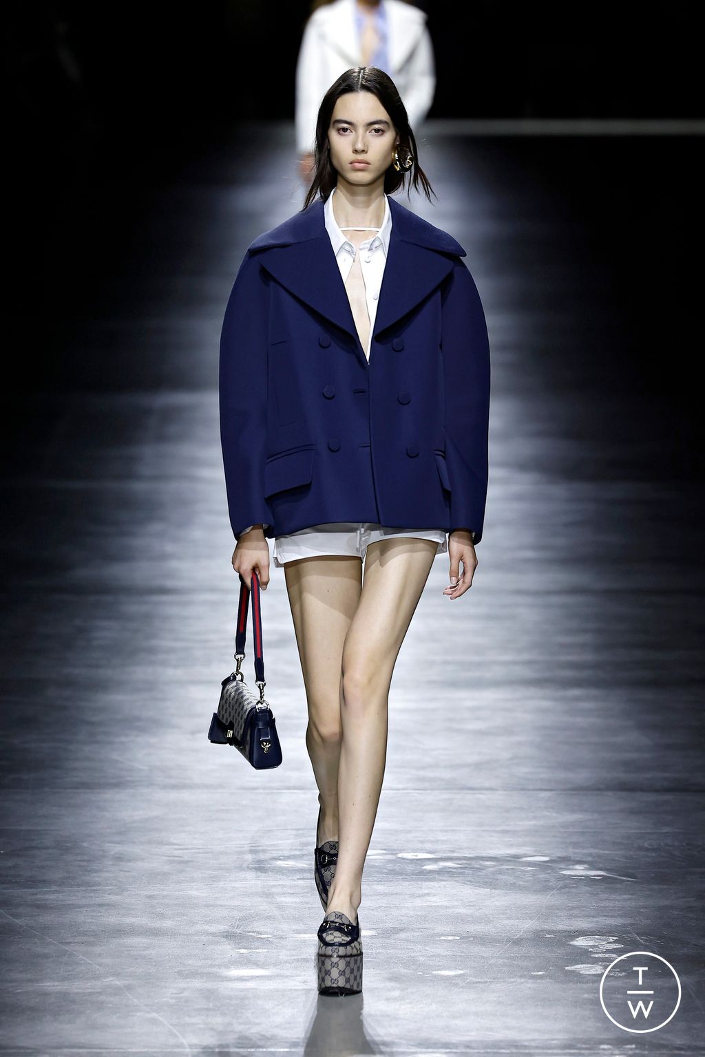 Fashion Week Milan Spring/Summer 2024 look 30 from the Gucci collection womenswear