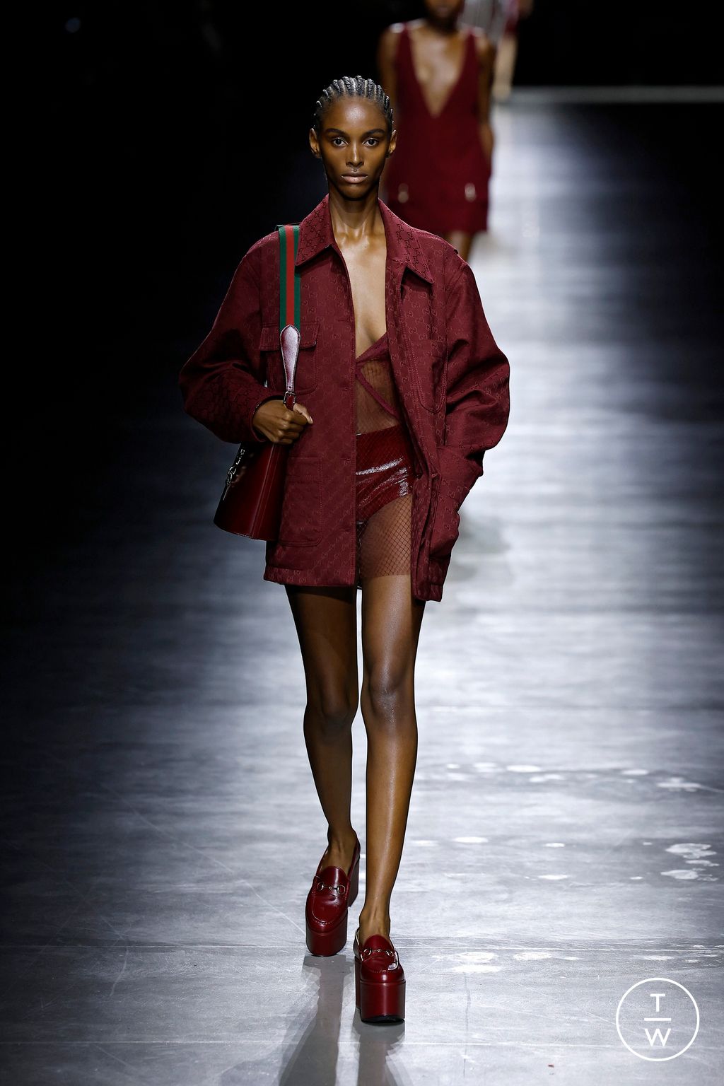 Fashion Week Milan Spring/Summer 2024 look 34 from the Gucci collection womenswear