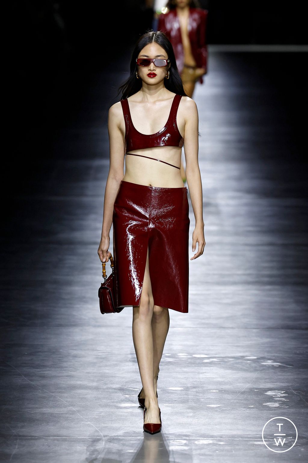 Fashion Week Milan Spring/Summer 2024 look 37 from the Gucci collection 女装