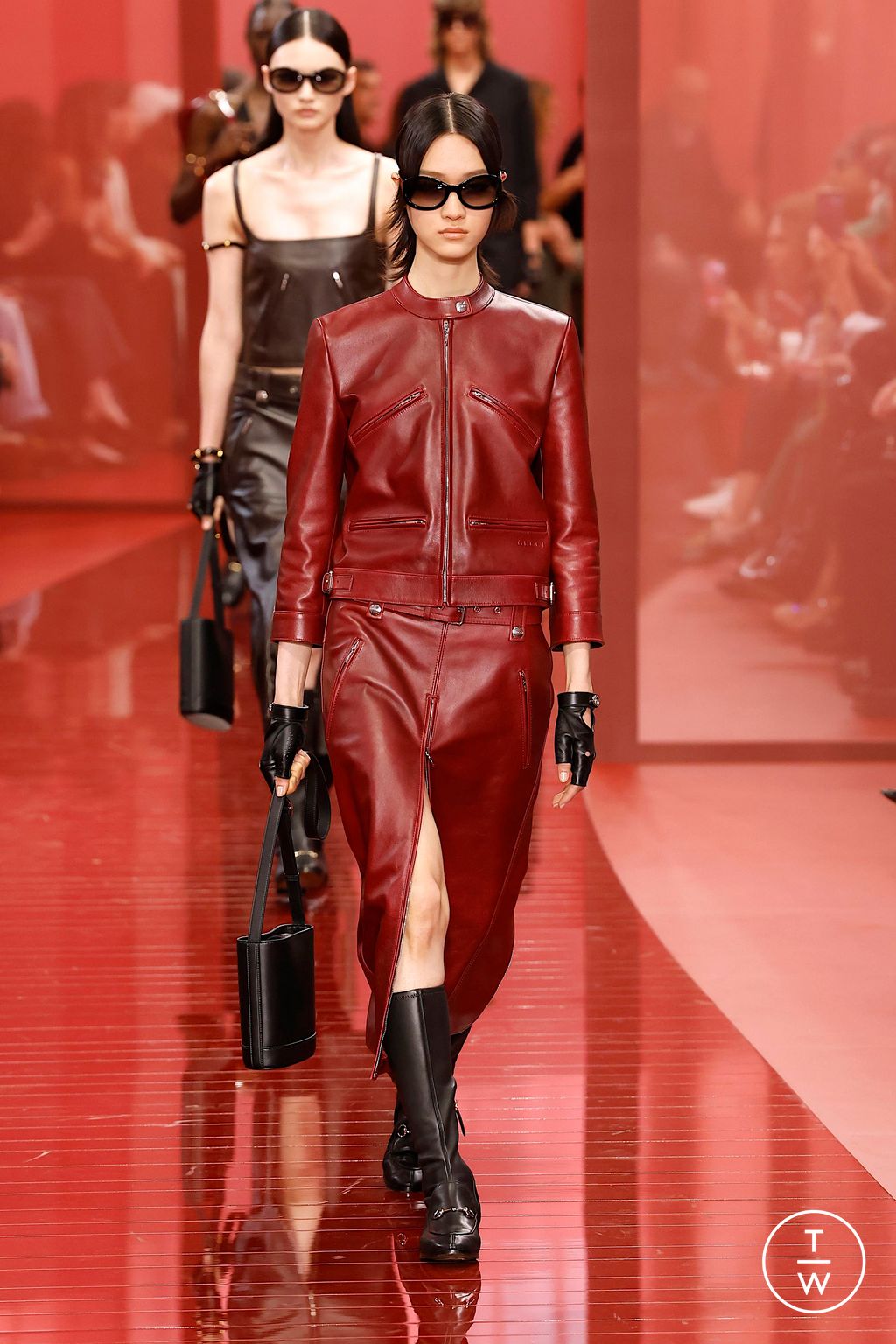 Fashion Week Milan Spring/Summer 2025 look 11 from the Gucci collection womenswear