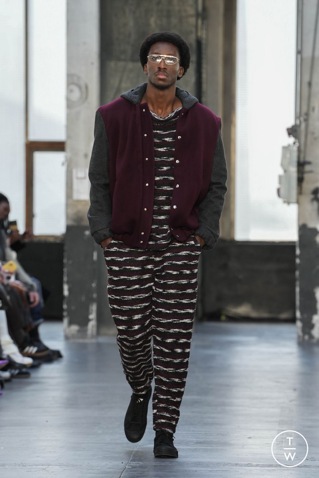 Fashion Week Paris Fall/Winter 2023 look 6 from the Gunther collection menswear