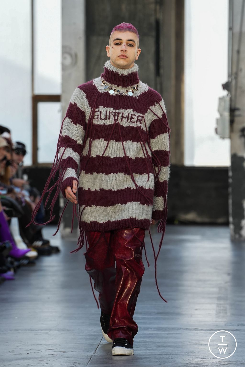 Fashion Week Paris Fall/Winter 2023 look 13 from the Gunther collection menswear
