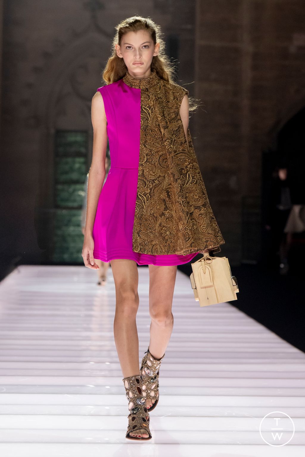 Fashion Week Paris Resort 2026 look 43 from the Louis Vuitton collection womenswear