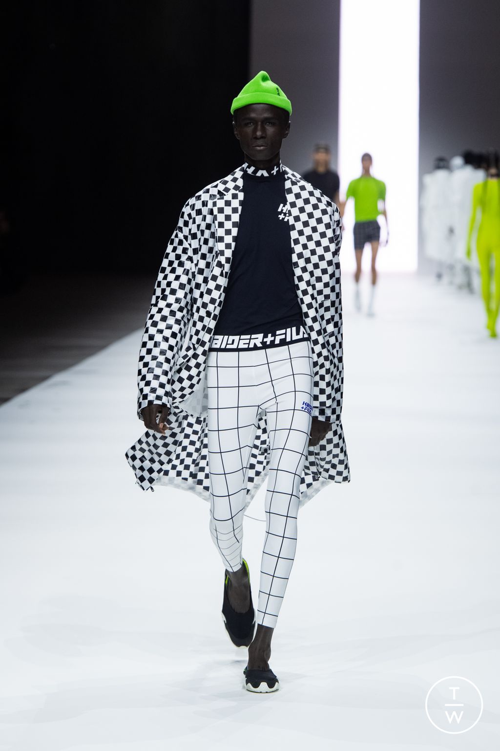 Fashion Week London Spring/Summer 2023 look 13 from the Haider Ackermann collection womenswear