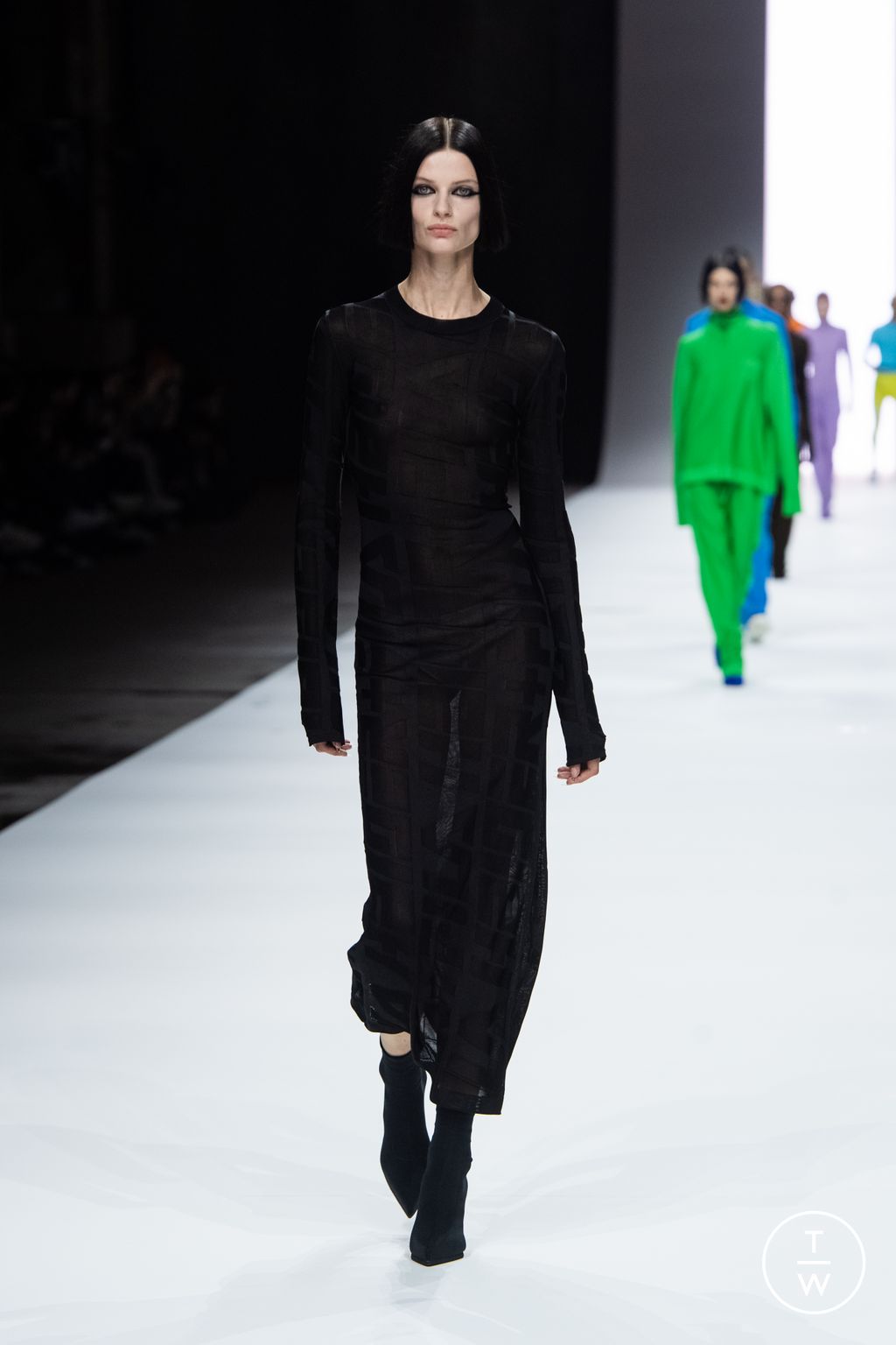 Fashion Week London Spring/Summer 2023 look 22 from the Haider Ackermann collection 女装